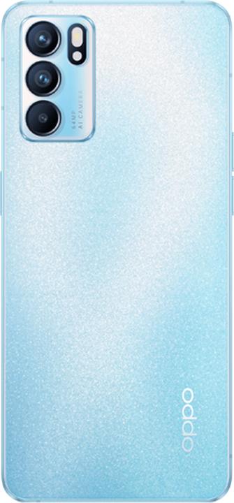 Actual product image OPPO Reno6 (128 GB, Stellar Black, 6.40", Dual SIM, 64.14 Mpx, 5G)