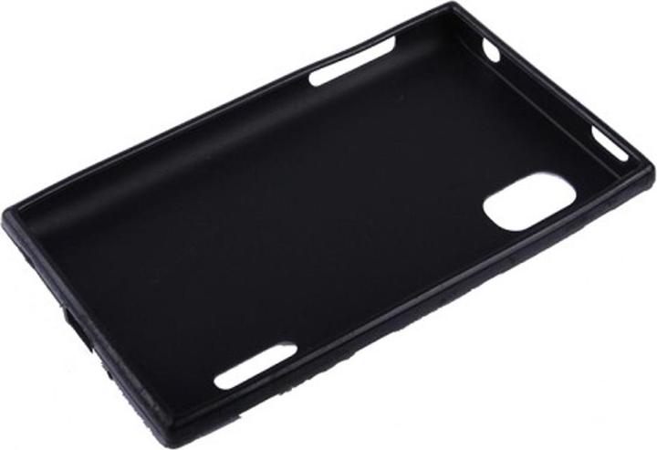 Produktbild König Design Schutzhülle TPU Punkte Case für Handy LG Optimus L5 / E610 (Optimus L5)