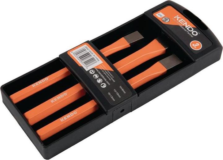 Image du produit Kendo Jeu de burins plats 3 pièces