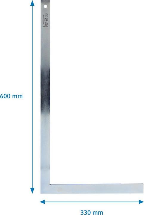 Produktbild Dönges Schlosserwinkel ohne Anschlag, 600 x 380 mm