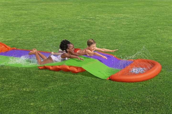 Image du produit Bestway H2OGO! Tapis de glisse 2 pistes SplashCoaster 4,88 m