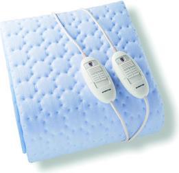 Inventum HN236I - Onderdeken électrique - 150x150 cm - Bleu clair (150 x 140 cm)