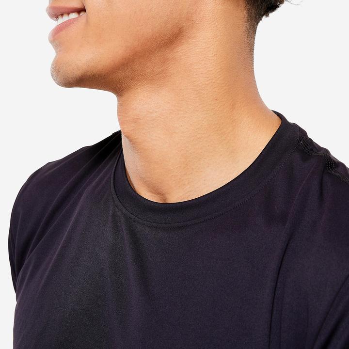 Actual product image Domyos T-shirt men - Essential black (M)