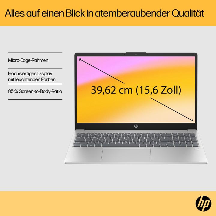 Produktbild HP 15-fc0057ng (15.60", AMD Ryzen 5 7520U, 16 GB, 512 GB, DE)