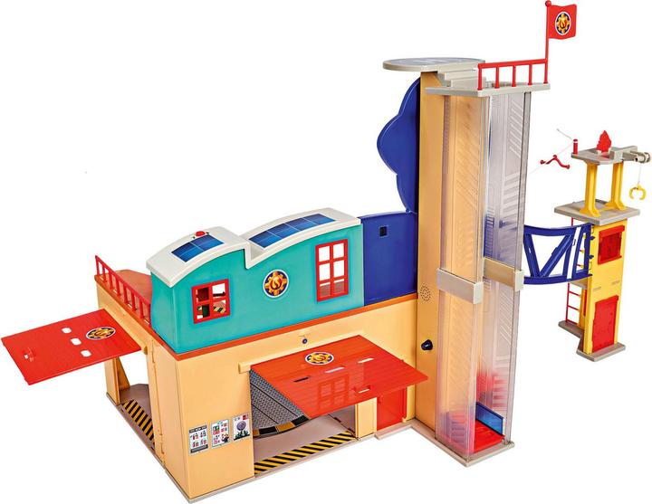 Actual product image Simba Sam Mega Fire Station XXL