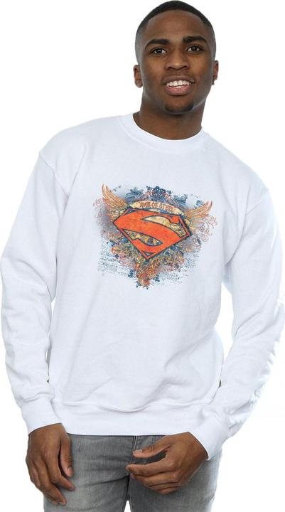 Immagine prodotto Superman Wings Shield Felpa Uomo (L)