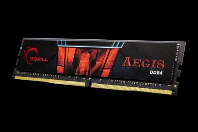 Productafbeelding G.Skill Aegis (1 x 16GB, 2400 MHz, DDR4 RAM, DIMM 288 pin)