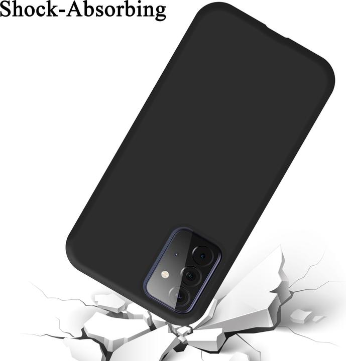 Actual product image Cadorabo TPU Liquid Silicone Case Cover (Samsung Galaxy A72, Samsung Galaxy A72 5G)