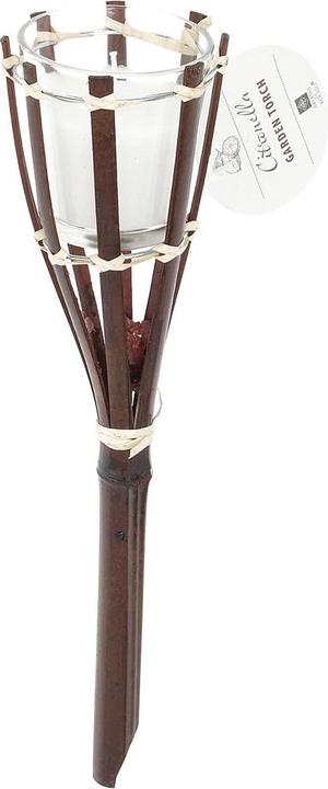 Image du produit Torche de jardin cire bambou 30cm