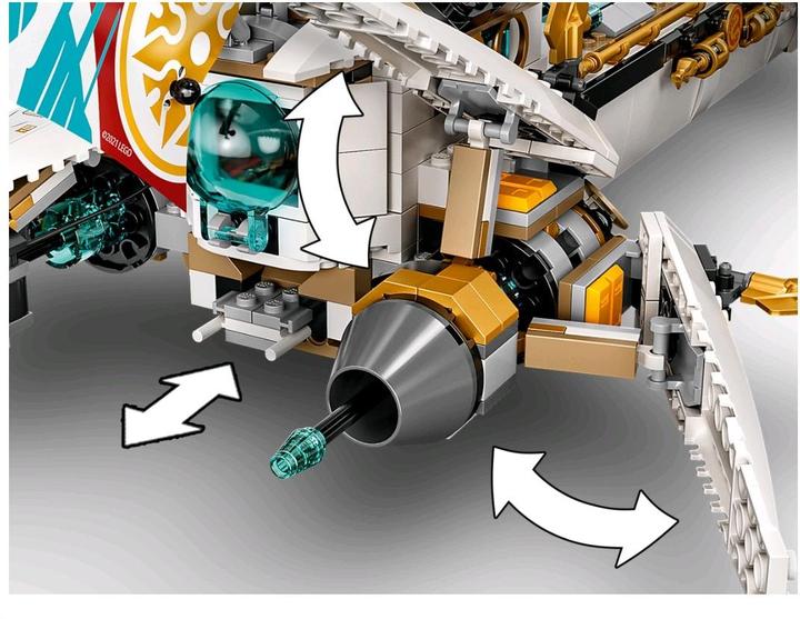 Actual product image LEGO Ninjago 71756 Hydro Bounty (71756, LEGO Ninjago)