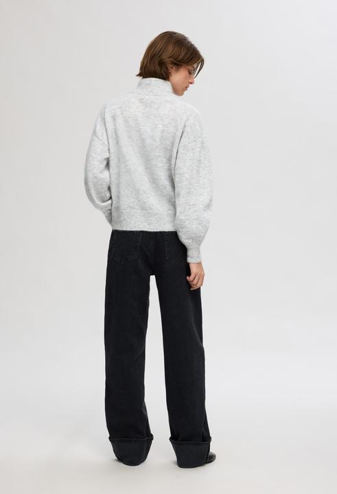 Image du produit Selected Femme Pull à manches longues et demi-zip (L)
