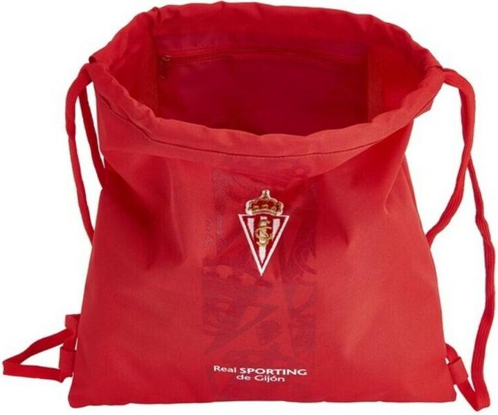 Produktbild Real Sporting de Gijón Rucksacktasche mit Bändern Rot