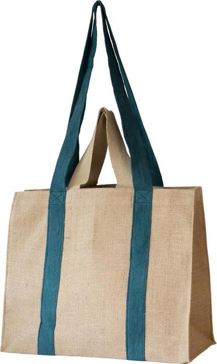 Image du produit Pebbly Sac XL, natural, bleu foncé 41x35x20cm