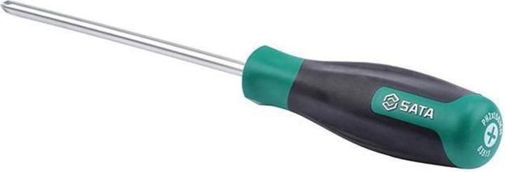 Actual product image SATA Screwdriver Phillips with soft grip, #1 x 150 mm (Cross recess)