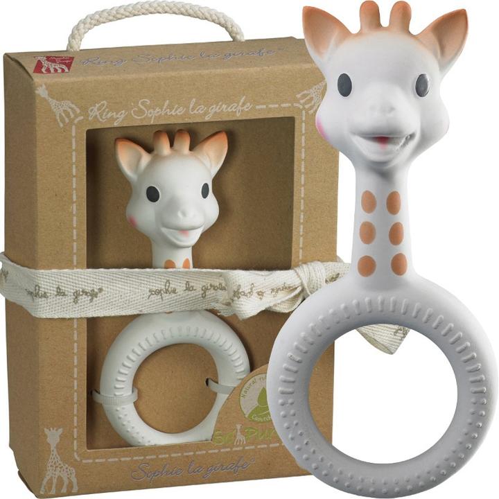 Actual product image Vulli Sophie la girafe teething ring
