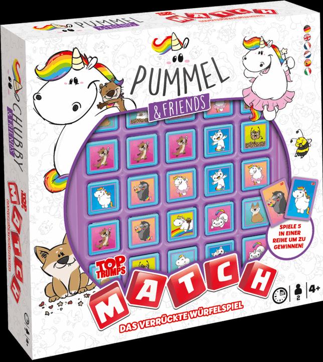 Produktbild Winning Moves Top Trumps Match Pummeleinhorn (Deutsch, Französisch, Italienisch)