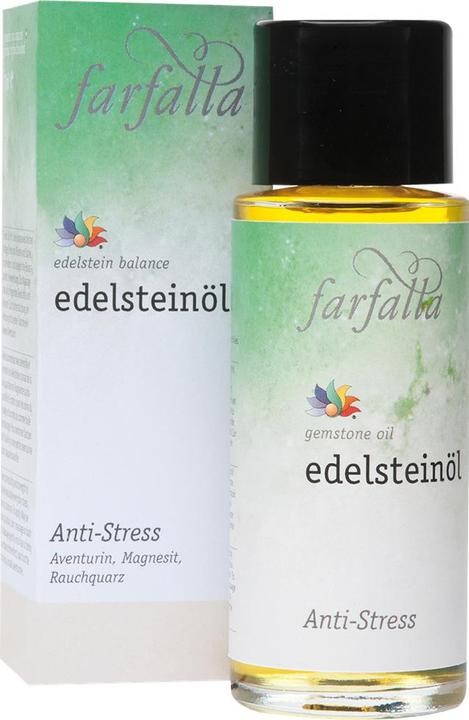 Image du produit Farfalla Huile aux pierres précieuses anti stress (Huile pour le corps, 100 ml)