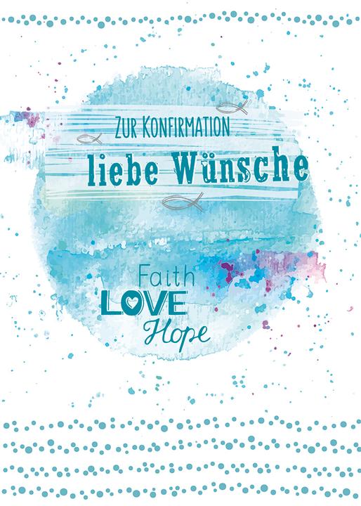 Produktbild Zur Konfirmation liebe Wünsche