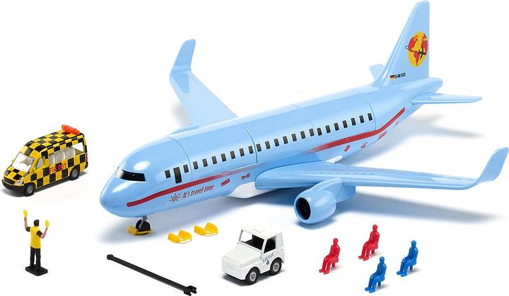 Produktbild Siku Verkehrsflugzeug mit Zubehör