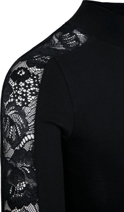 Actual product image Urban Classics Ladies Lace Striped LS (M)