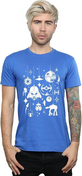 Immagine prodotto Star Wars Christmas Decorations Maglietta Uomo (XL)