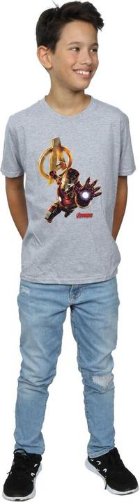 Produktbild Iron Man Pose TShirt Jungen (140, 146)