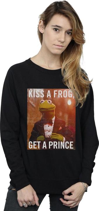 Immagine prodotto Disney The Muppets Kiss A Frog Get A Prince Felpa Donna (M)