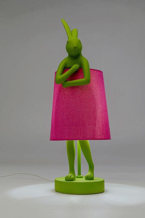 Produktbild Kare Design Tischleuchte Animal Rabbit Grün/Pink 50cm (E14)