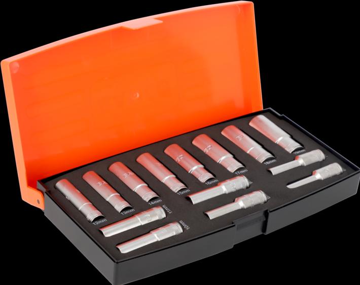 Image du produit Bahco toppesaet 3/8" long 14 dele 6-19mm (3/8")