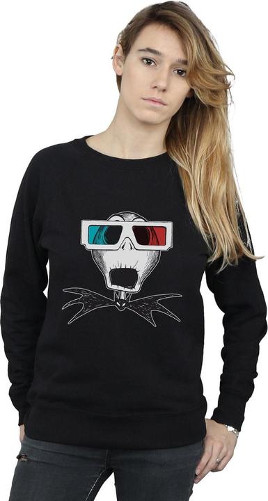 Immagine prodotto Disney Nightmare Before Christmas Jack Skellington 3D Glasses Felpa Donna (XL)