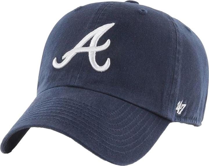 Actual product image Atlanta Braves MLB 47 Baseball Cap (One size)