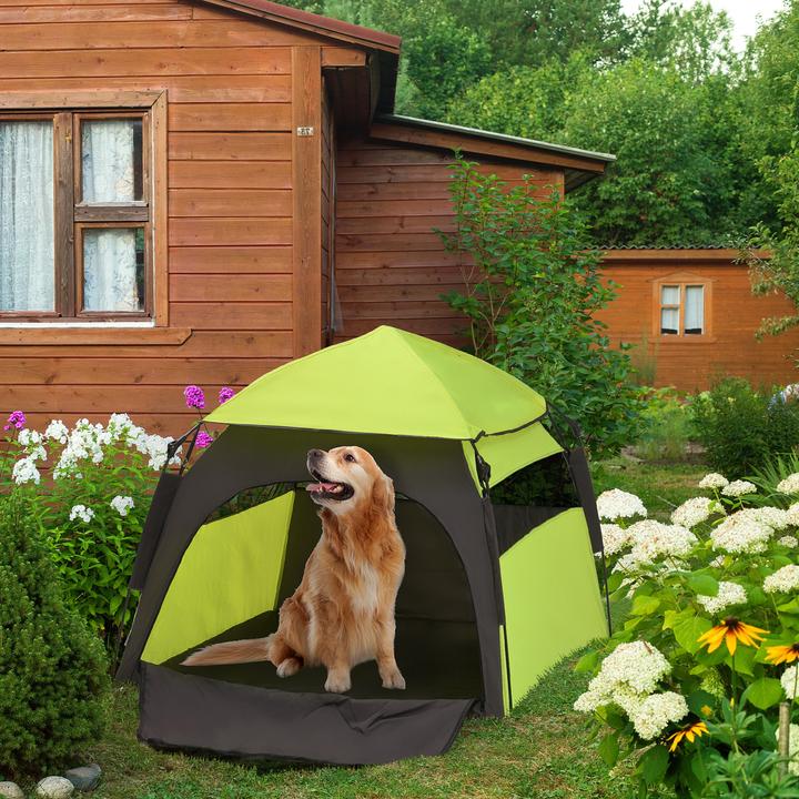 Produktbild PawHut Haustierzelt mit Sonnendach (Hundezelt)