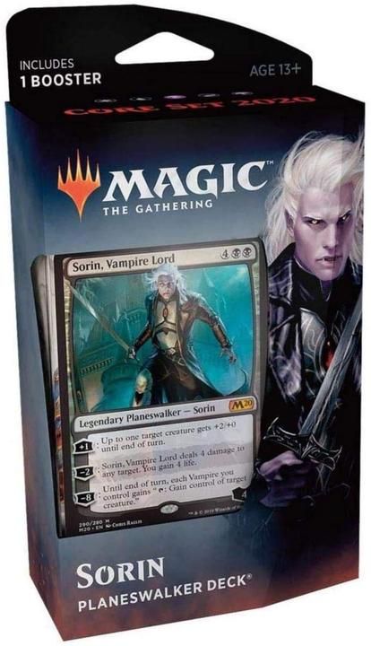 Actual product image Magic the Gathering Core Set 2020 Planeswalker Chandra - - EN (English, Booster Pack)