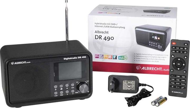 Produktbild Albrecht DR 490 (Internetradio, DAB+, WLAN)