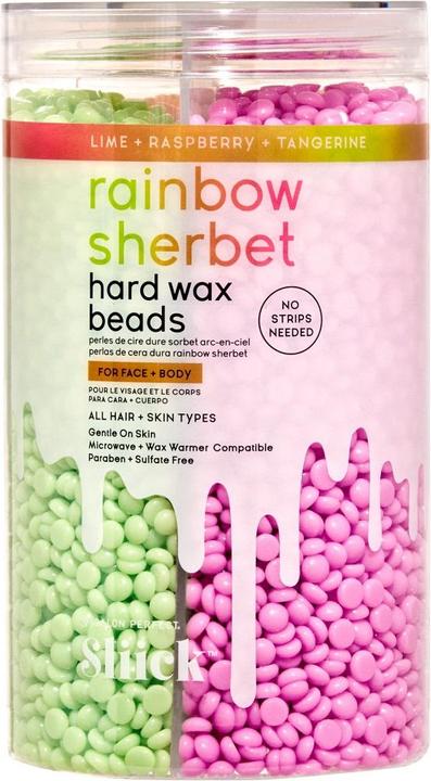 Produktbild Salon Perfect Sliick Heard Wax Beads Rainbow Body Wax Sherbet 425G (425 g)