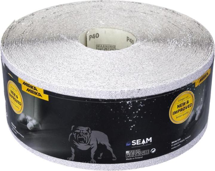 Actual product image Mirka BASECUT Sanding Paper 115 mm x 50 m P40 Sanding Roll ( 2251100140N ) Universal Sanding Paper (P40)