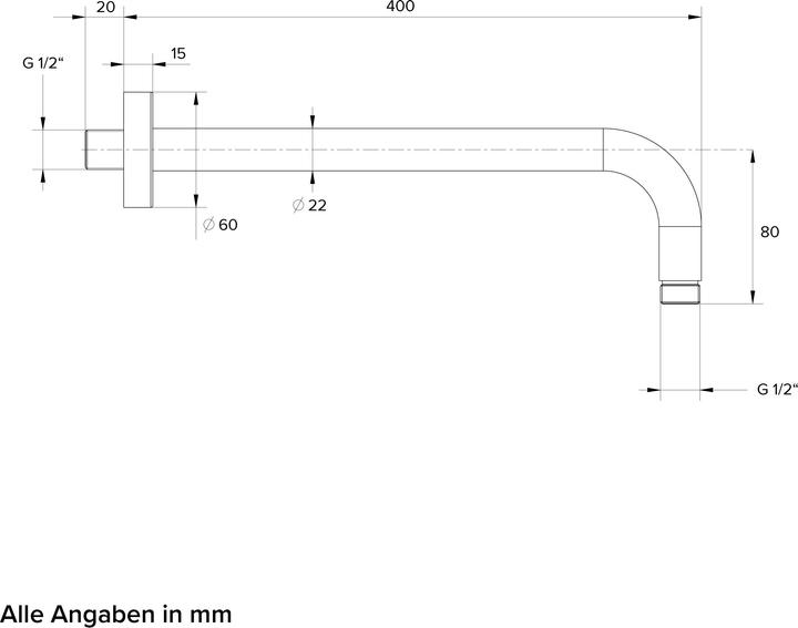 Produktbild Chris Bergen Kopfbrausen-SET (25.50 l/min)
