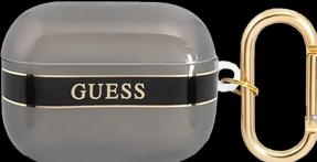 Image du produit Guess GUAPHHTSK AirPods Pro housse noire (Manchon pour casque d'écoute)
