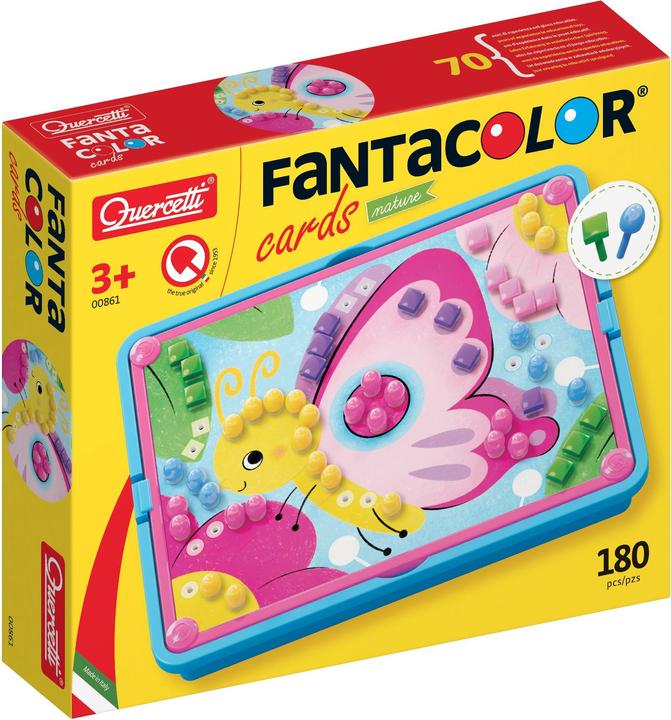 Produktbild Quercetti Mosaik-Steckspiel FantaColor Natur