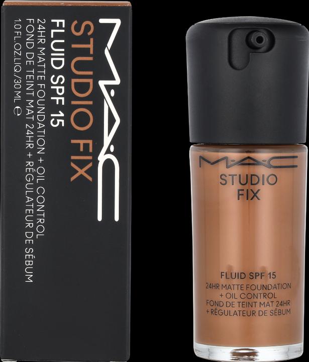 Actual product image MAC Cosmetics Studio Fix Fluid Fond de Teint Sun Protection Factor 15 (re) NC58 (No. NC58)