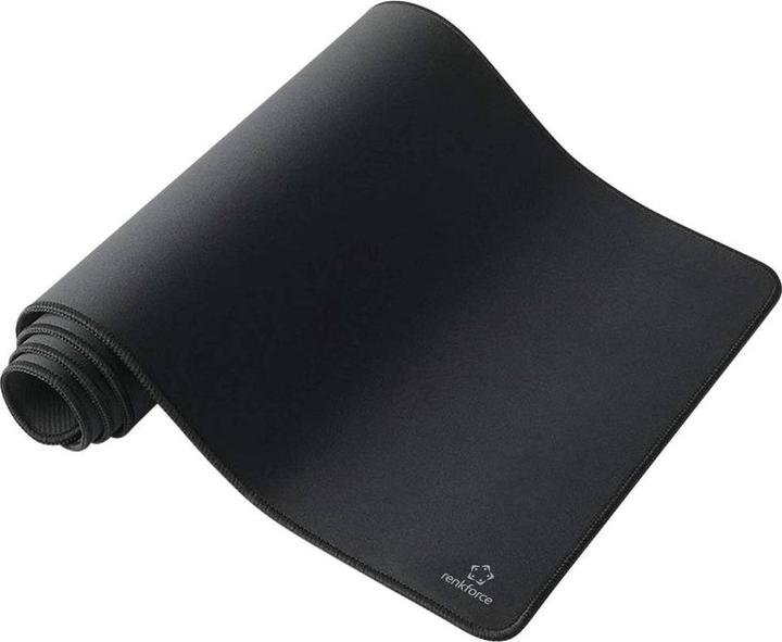 Actual product image Renkforce Gaming mouse pad Non-slip black