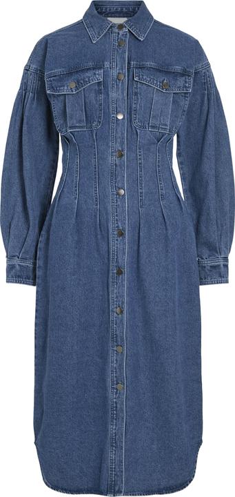 Rouge Edit Midi Jeanskleid