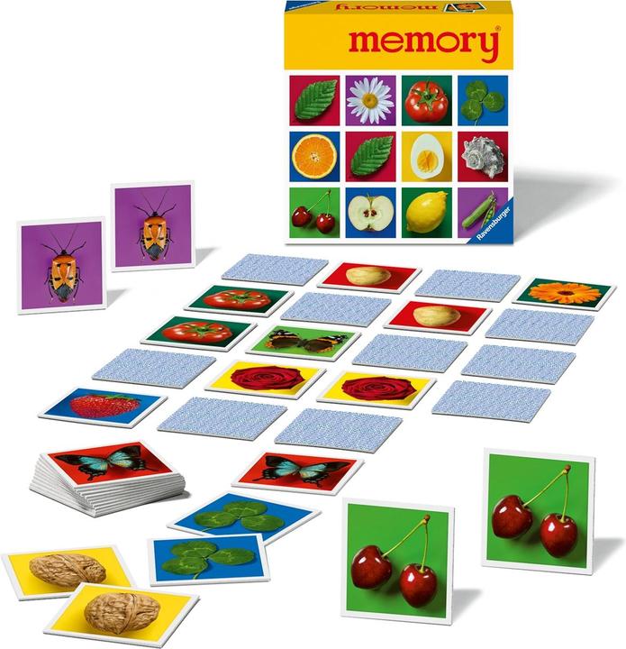 Produktbild Ravensburger Classic Memory (Deutsch, Spanisch, Französisch, Norwegisch, Polnisch, Niederländisch, Japanisch, Dänisch, Schwedisch, Italienisch, Portugiesisch)