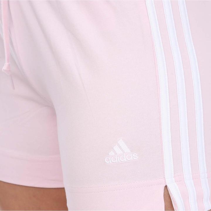 Actual product image adidas Womens/Ladies Essentials Contrast Striped Slim Shorts (L)