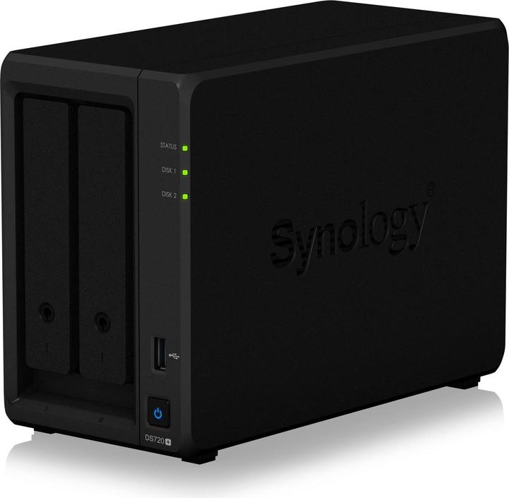 Actual product image Synology DS720+ (2 x 4 TB, WD Red Plus)