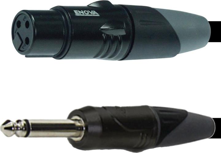 Immagine prodotto Enova Accoppiamento XLR a spina jack 6.35mm, 3m (3 m, XLR)