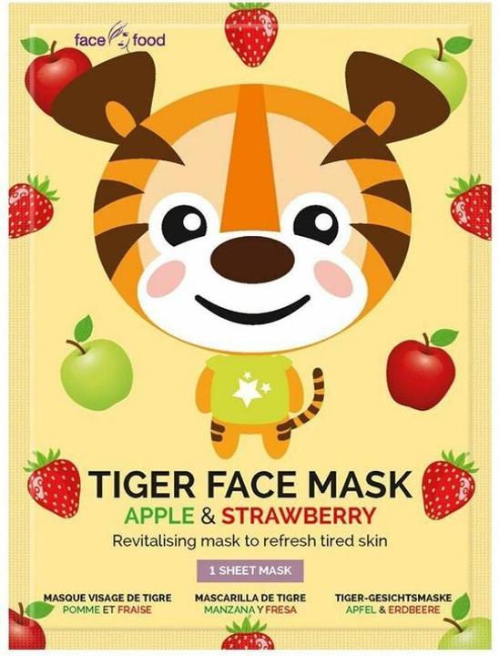 Image du produit 7th Heaven ANIMAL MASK TIGRE FABRIC MASK de Arôme de pomme et de fraise