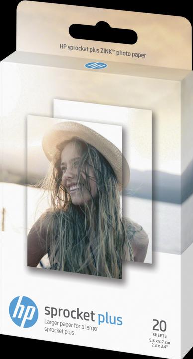 HP Sprocket Plus Fotopapier Zink (258 g/m², Special, 20 x)