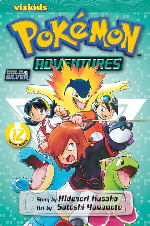 Image du produit Pokemon Adventures Gn Vol 12 Or Argent (Anglais, Hidenori Kusaka, 2014)