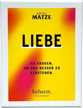 Beherzt Liebe - 66 Fragekarten, um uns besser zu verstehen (Quiz, Deutsch)